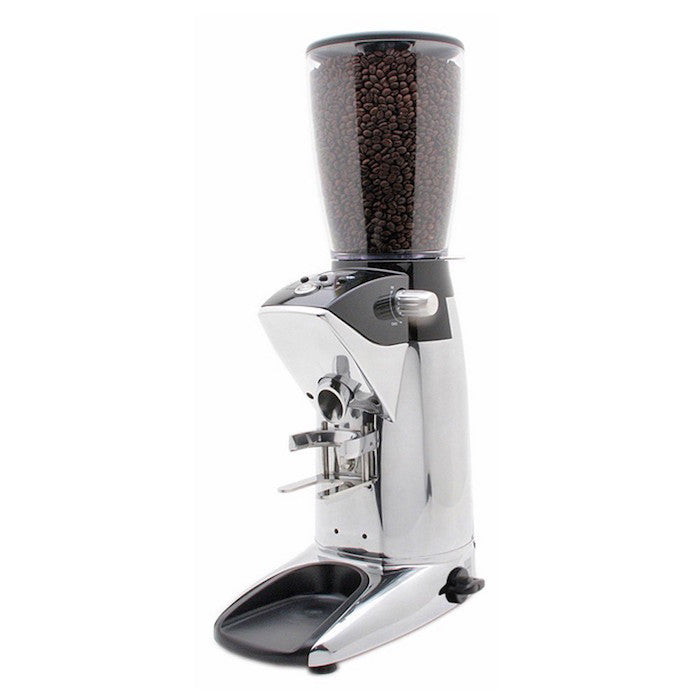 Compak F10 Fresh - Polished Aluminum w/ large hopper - Denim Coffee Company