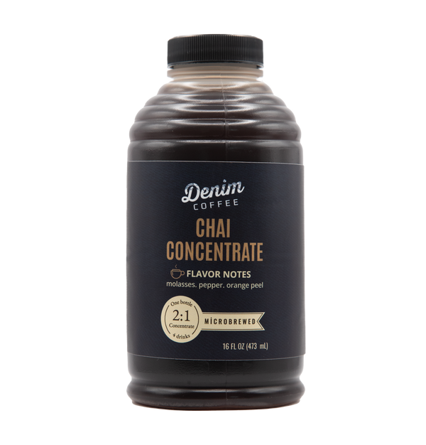 Denim Coffee Chai Concentrate - 16oz