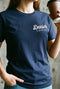 Denim Coffee Illustrated T-Shirt