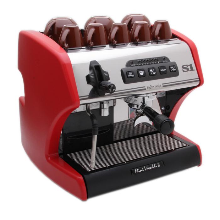 La Spaziale S1 Mini Vivaldi II Red – Denim Coffee