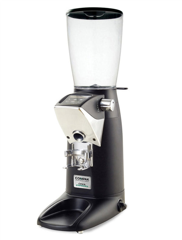 Compak F10 Fresh - Black w/ large hopper - Denim Coffee Company

