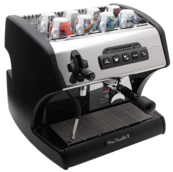 La Spaziale S1 Mini Vivaldi II Espresso Machine - Black – Denim Coffee