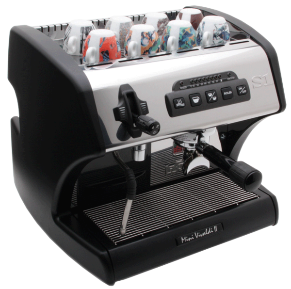 La Spaziale S1 Mini Vivaldi II Espresso Machine - Black - Denim Coffee Company
 - 1