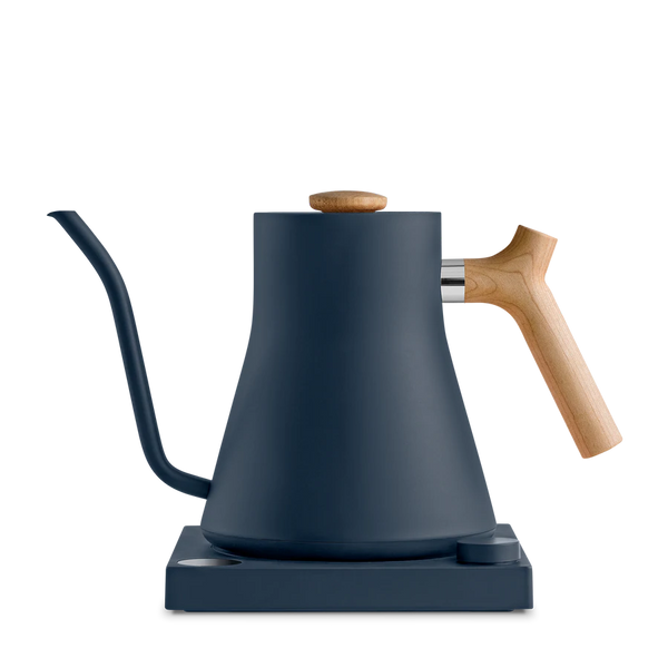 Fellow Stagg EKG Electric Kettle - Stone Blue w/ Maple Accents